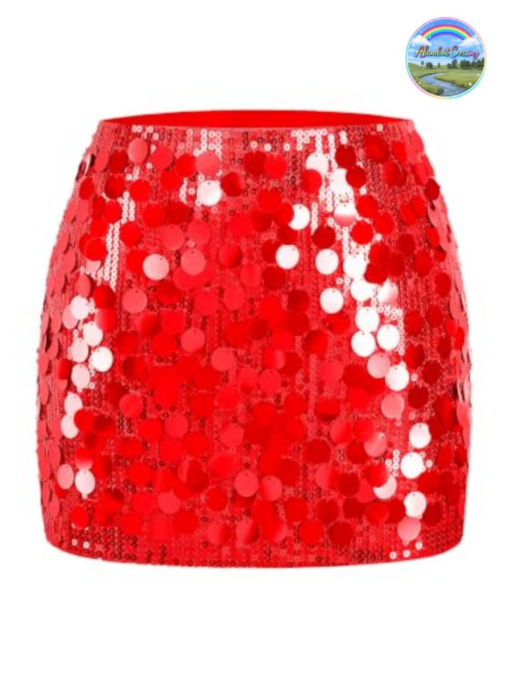 Sequin Mini Skirt Sparkle Stretchy Night Out Party Bodycon Low Rise
